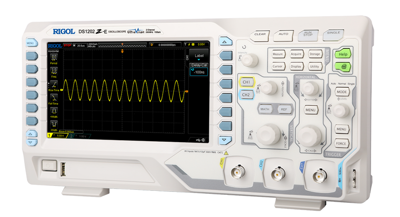 [ RIGOL ] DS1202ZE  2채널, 200MHz, 1GS/s  디지털 오실로스코프