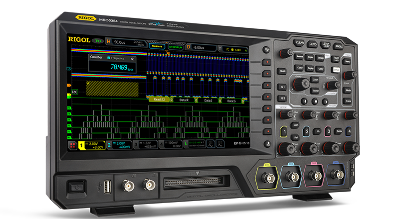 [ RIGOL ] MSO5204  4채널,  200MHz, 디지탈 오실로스코프