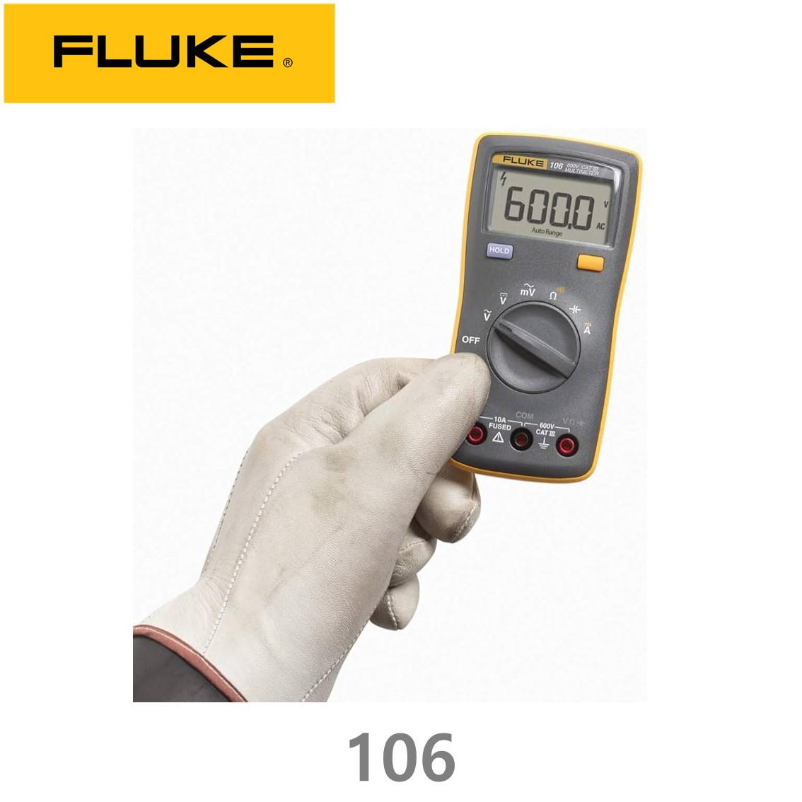 [ FLUKE ] 106 ESP 손바닥 포켓 테스터기, 멀티테스터기, 디지털 멀티미터 플루크 106 ( 전류측정 )