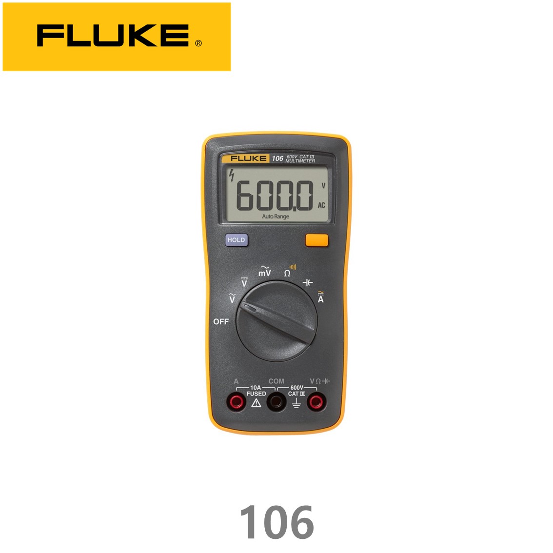 [ FLUKE ] 106 ESP 손바닥 포켓 테스터기, 멀티테스터기, 디지털 멀티미터 플루크 106 ( 전류측정 )