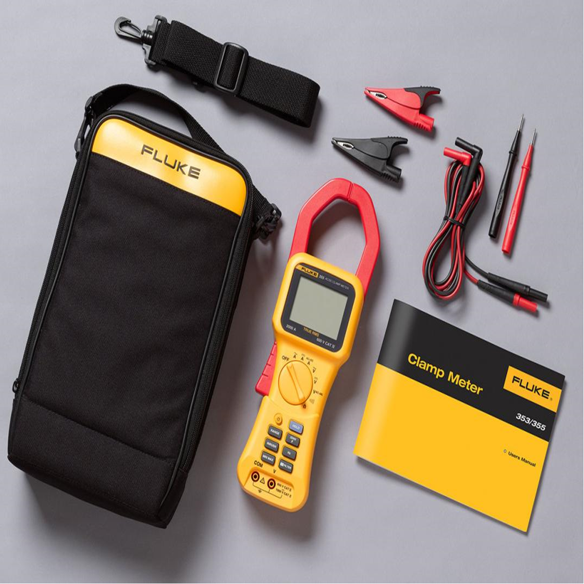 FLUKE 355  클램프미터 2,000A AC,DC 