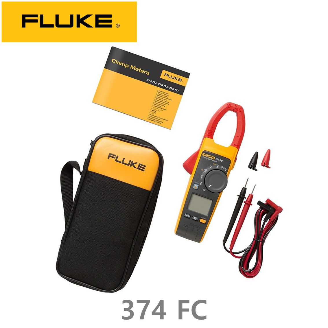 [ FLUKE ] 374 FC  플루크 클램프미터  600A AC/DC 클램프메타, AC/DC 전압측정