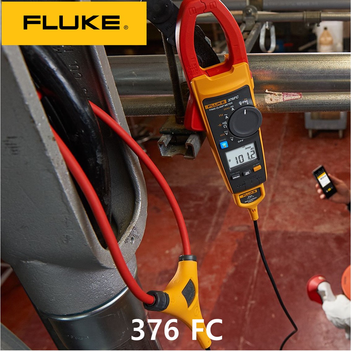 [ FLUKE ] 376 FC iFlex포함 플루크 376 FC True RMS AC/DC 클램프 미터