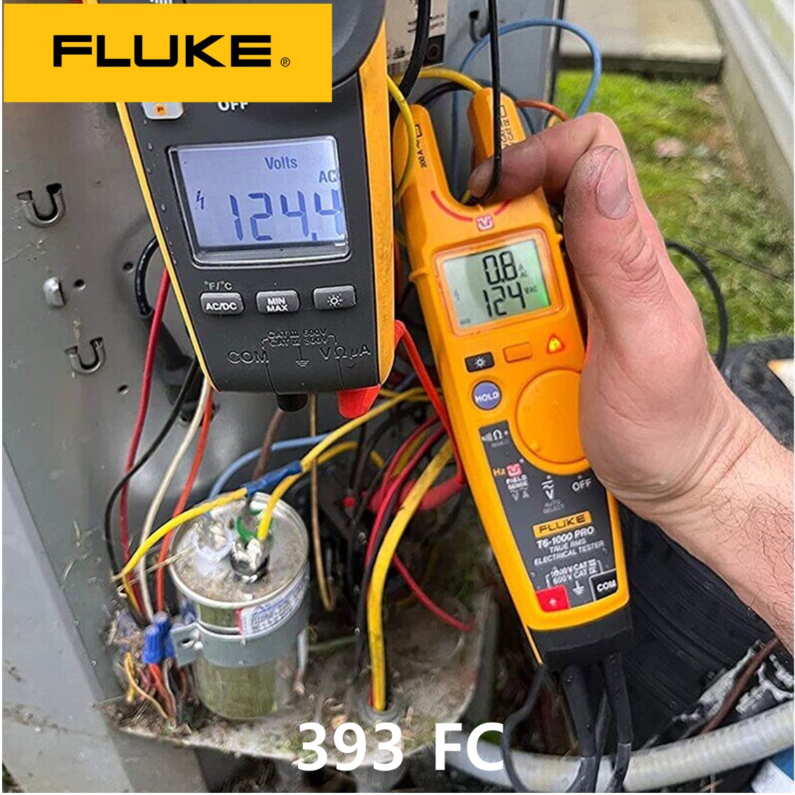 [ FLUKE ] 393FC  플루크 클램프미터 1500V 클램프미터/ iFlex포함