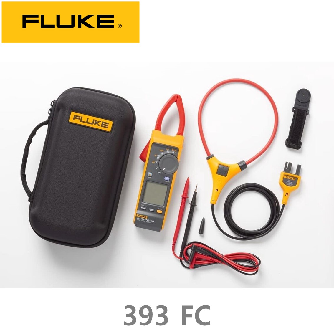 [ FLUKE ] 393FC  플루크 클램프미터 1500V 클램프미터/ iFlex포함