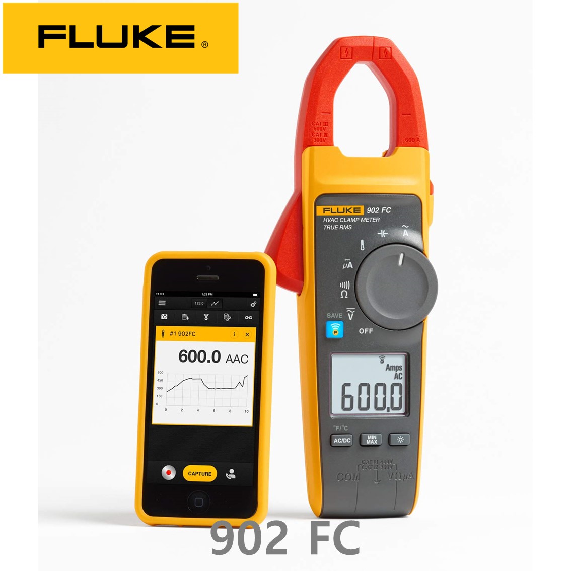 [ FLUKE ] 902FC  플루크 클램프미터 AC 600A 클램프미터