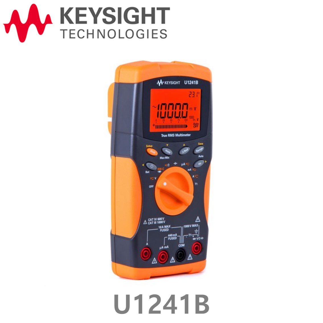 [ KEYSIGHT U1241B ] 4디지트 핸드형 디지털 멀티미터