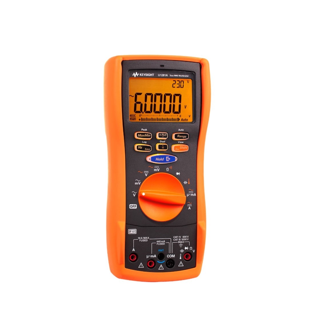 KEYSIGHT U1281A  4.5 Digit 휴대용 디지털멀티메타 ( 방수,방진 IP67 )