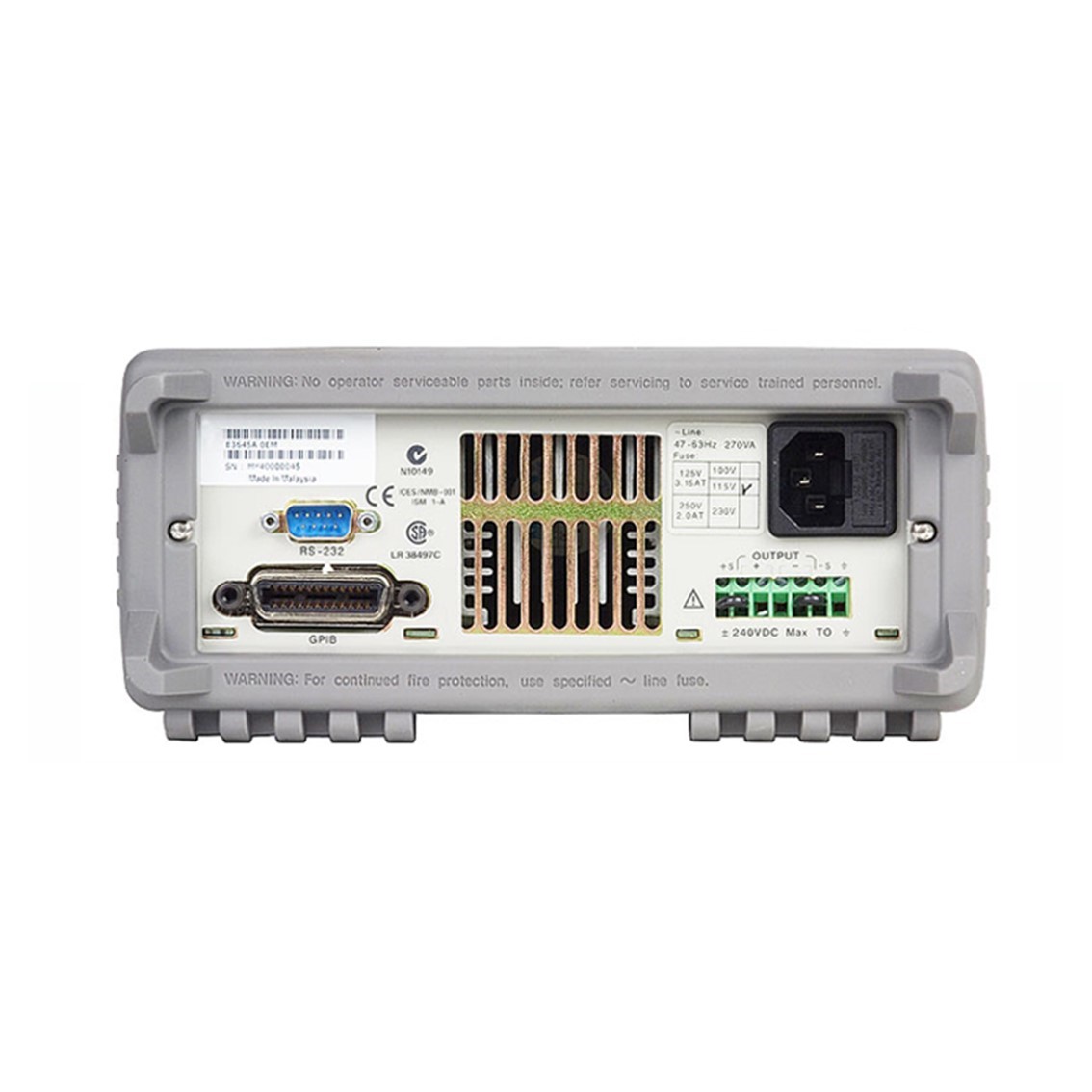 KEYSIGHT E3640A  DC파워서플라이 30W 8V/3A or 20V/1.5A DC전원공급기