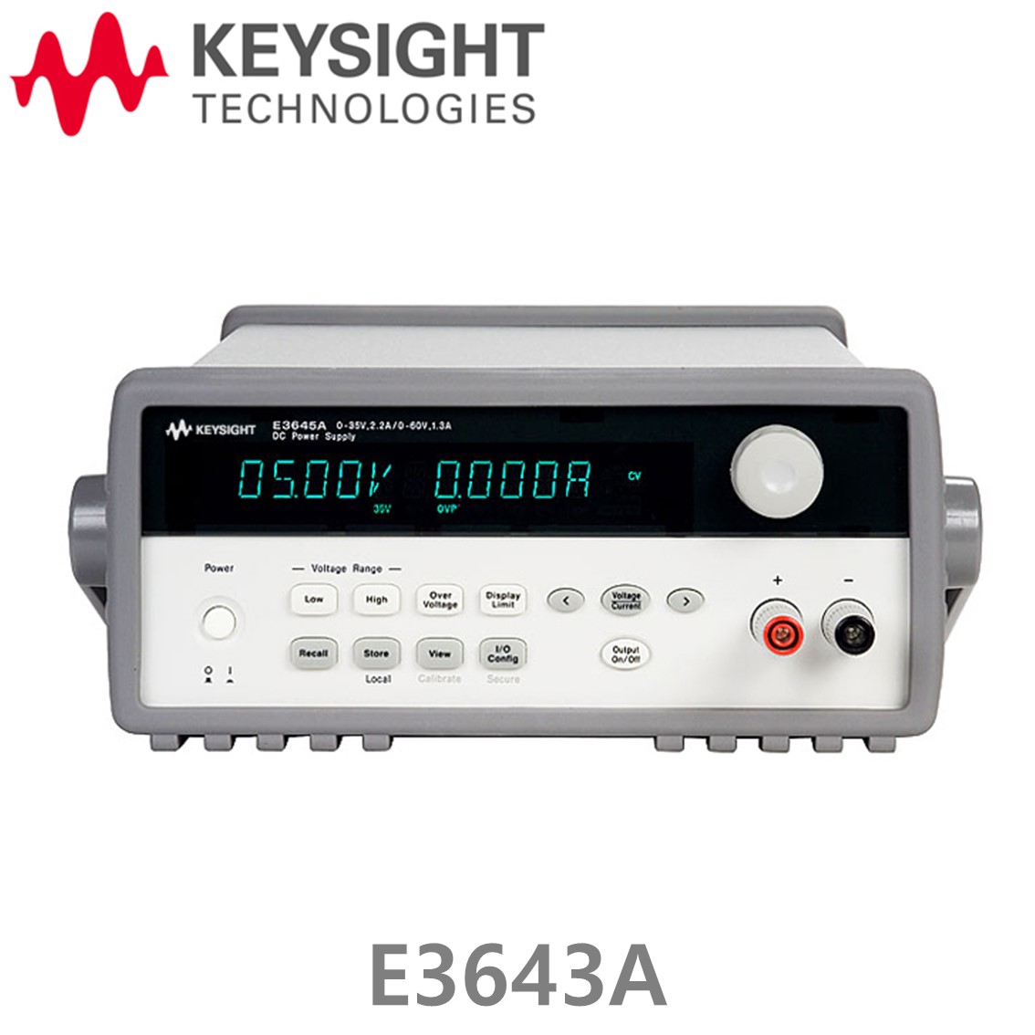 [ KEYSIGHT E3643A ] 키사이트 DC파워서플라이 50W 35V/1A or 60V/0.8A, DC전원공급기