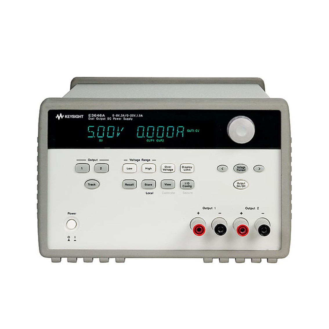 KEYSIGHT E3646A  DC파워서플라이 60W, 8V/3Ax1CH, 20V/1.5Ax2CH DC전원공급기