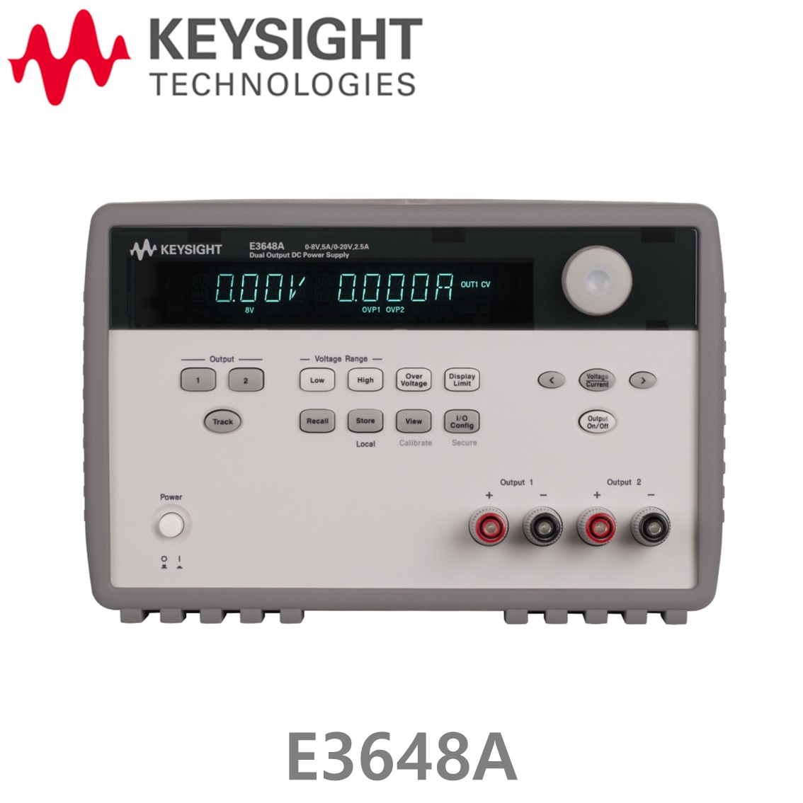 [ KEYSIGHT E3648A ] 키사이트 DC파워서플라이 100W 8V/5Ax2CH, 20V/2.5A/2CH, DC전원공급기