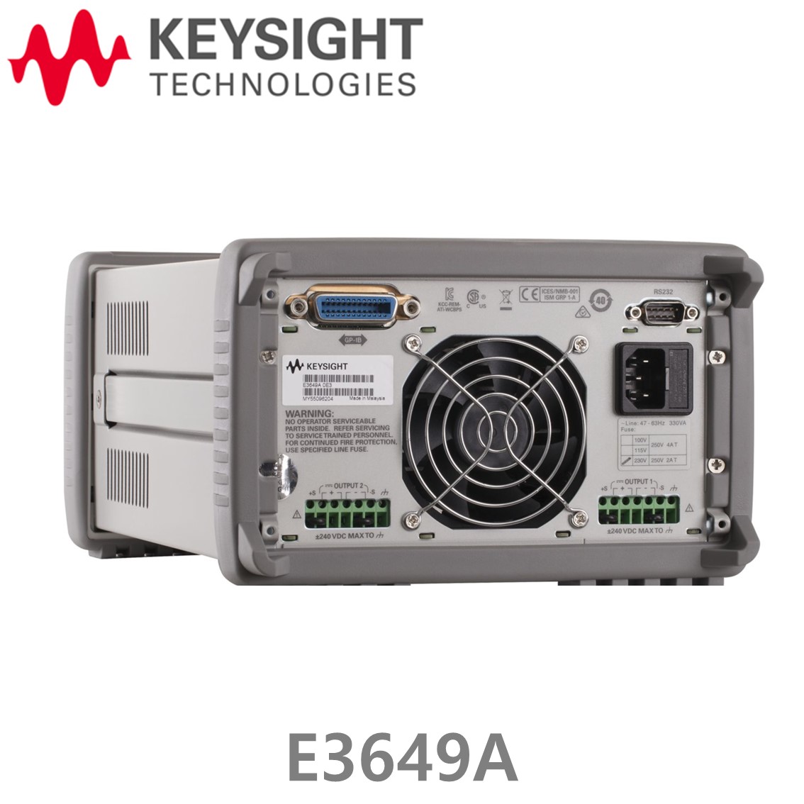 [ KEYSIGHT E3649A ] 키사이트 DC파워서플라이 100W 35V/1.4A/2CH, 60V/0.8A/2CH, DC전원공급기