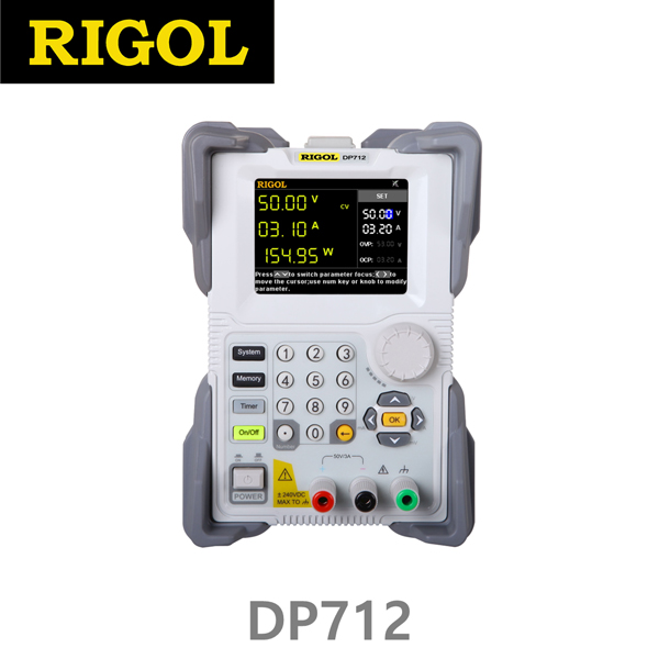 [ RIGOL ] DP712  1채널 DC파워서플라이 50V, 3A, 150W 리니어 DC전원공급기