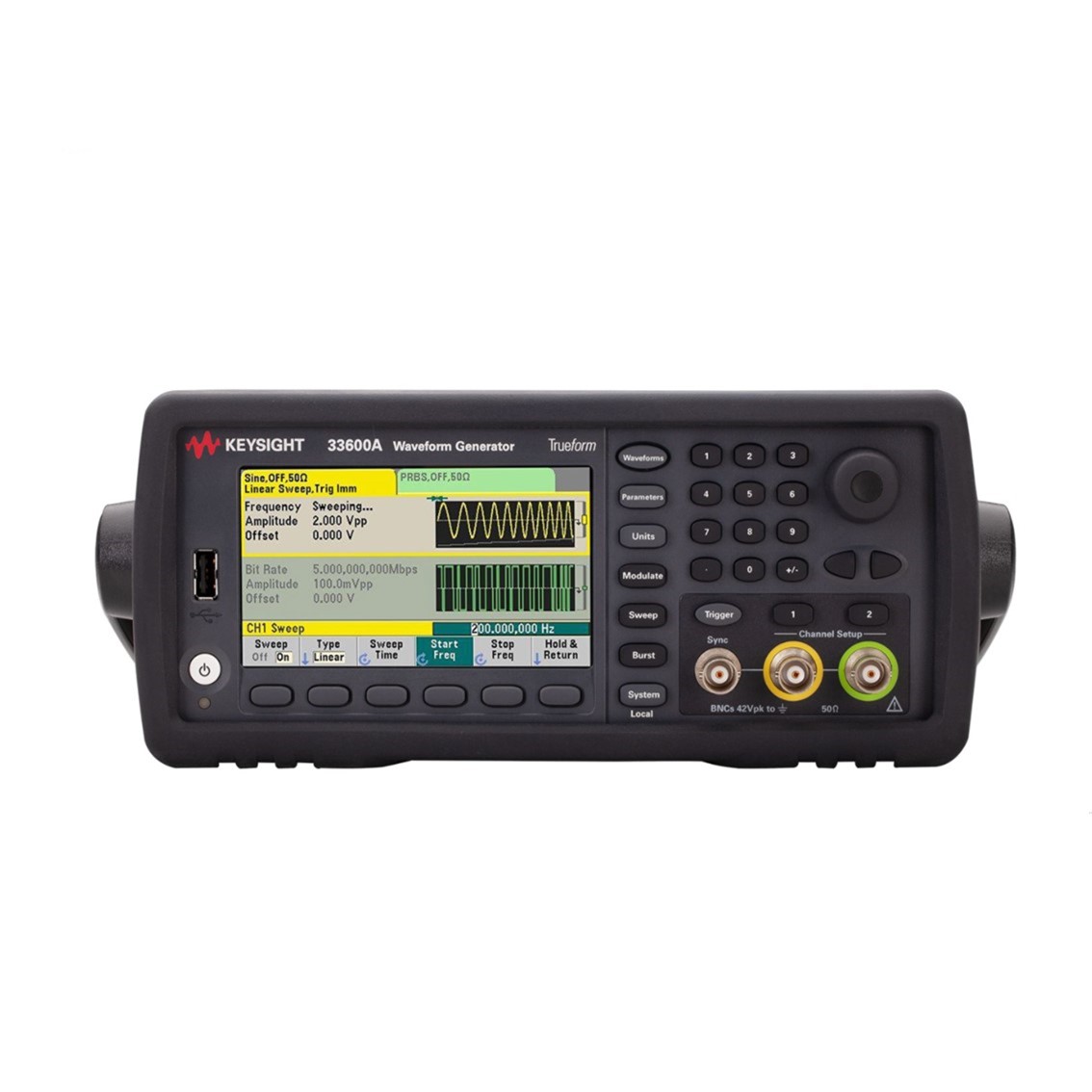 KEYSIGHT 33621A  임의파형발생기 120MHz, 1CH, 임의함수발생기