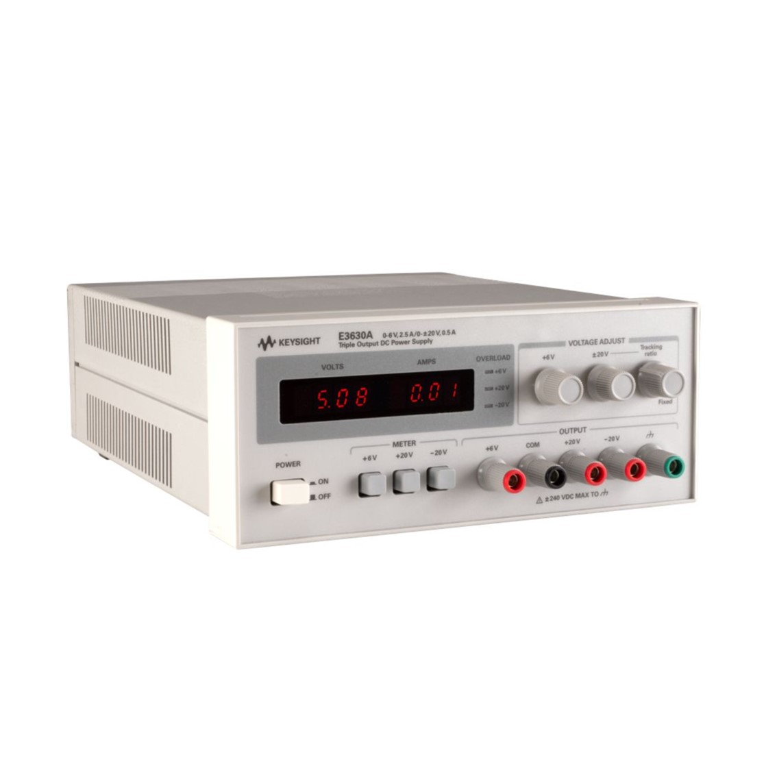KEYSIGHT E3630A  DC파워서플라이 35W, 6V/2.5Ax1CH, 20V/0.5Ax1CH, -20V/0.5Ax1CH DC전원공급기