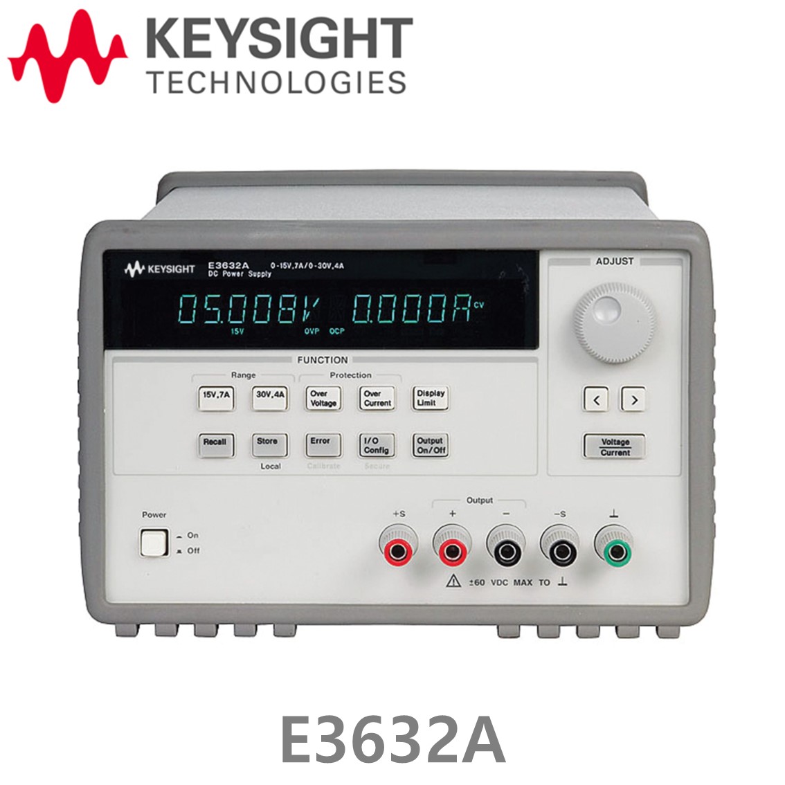 [ KEYSIGHT E3632A ] 키사이트 15V, 7A or 30V, 4A, 120W DC파워서플라이, DC전원공급기