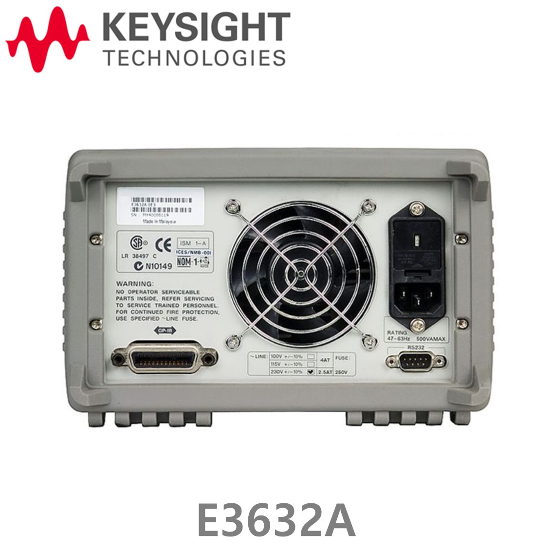 [ KEYSIGHT E3632A ] 키사이트 15V, 7A or 30V, 4A, 120W DC파워서플라이, DC전원공급기