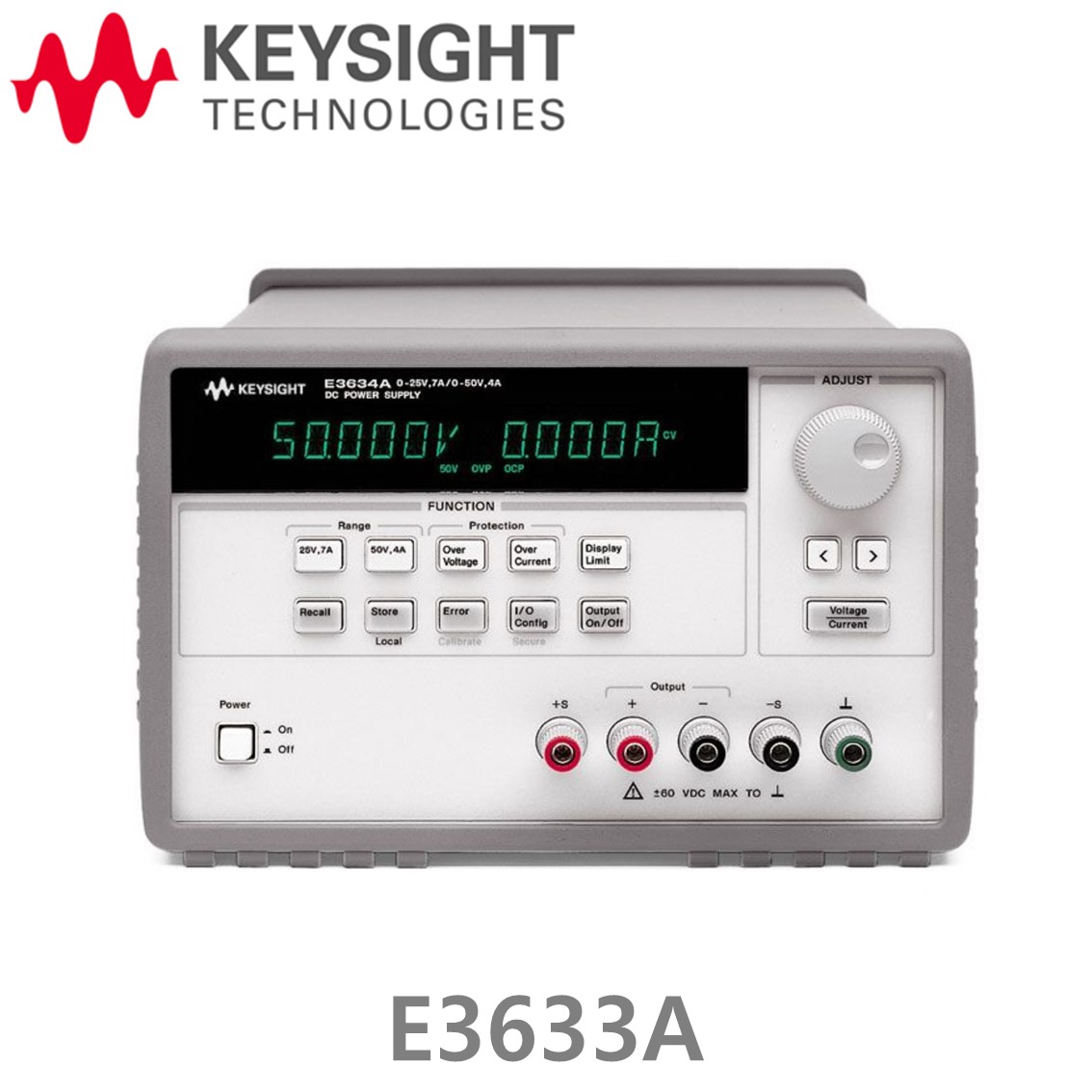 [ KEYSIGHT E3633A ] 키사이트 8V, 20A or 20V, 10A,200W DC파워서플라이, DC전원공급기