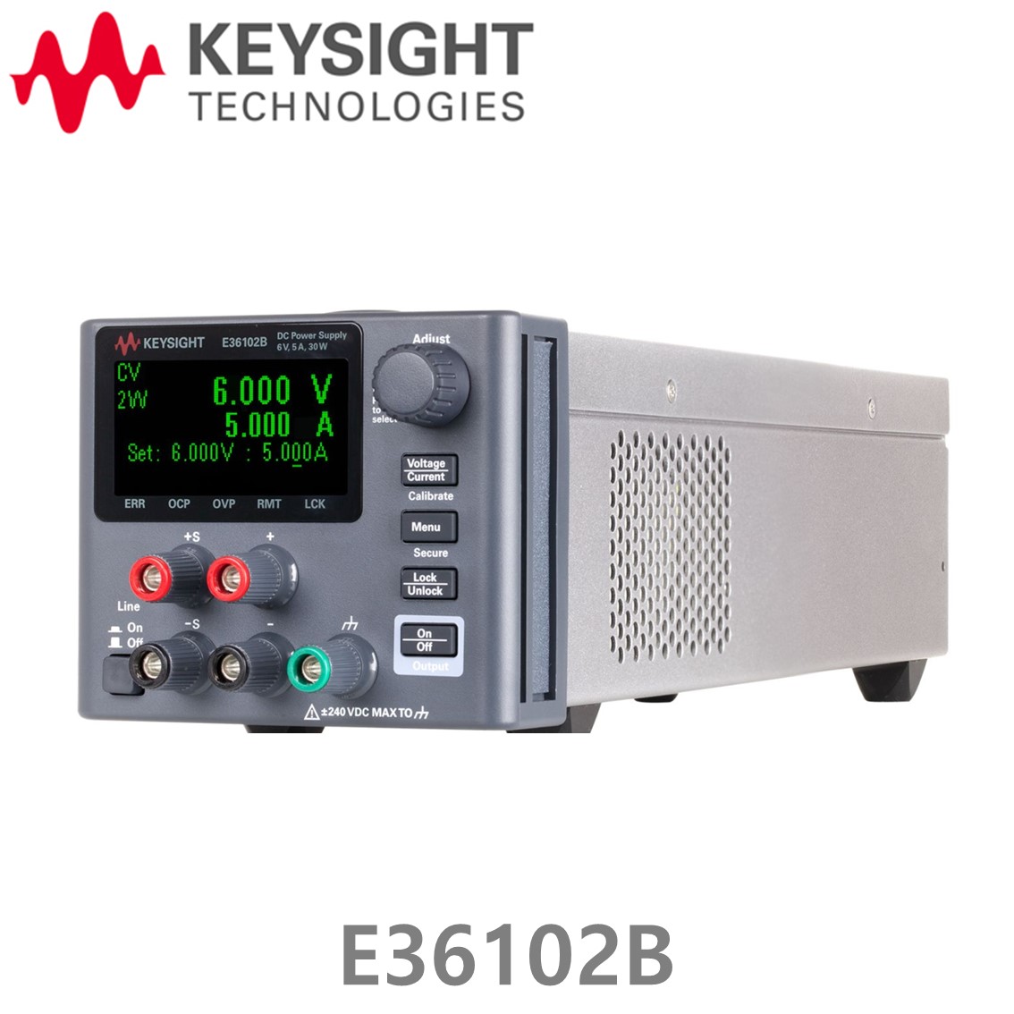 [ KEYSIGHT E36102B ] 키사이트 DC파워서플라이 30W 6V/5A, DC파워서플라이, DC전원공급기