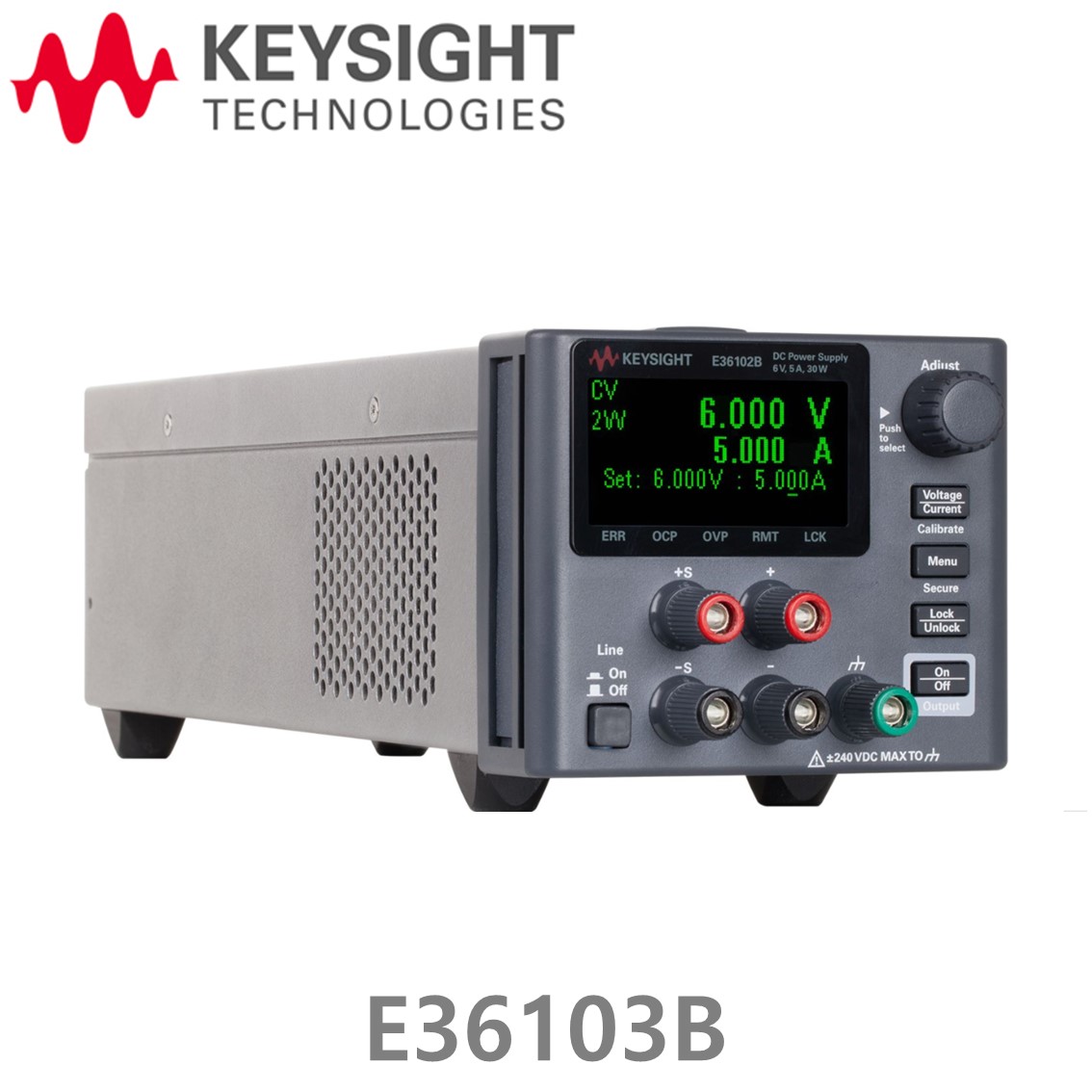 [ KEYSIGHT E36103B ] 키사이트 DC파워서플라이 40W 20V/2A, DC파워서플라이, DC전원공급기