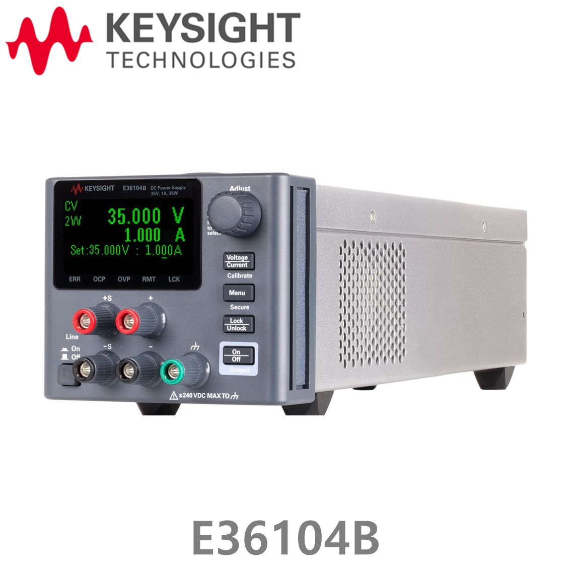 [ KEYSIGHT E36104B ] 키사이트 DC파워서플라이 35V, 1A, 35W DC파워서플라이, DC전원공급기