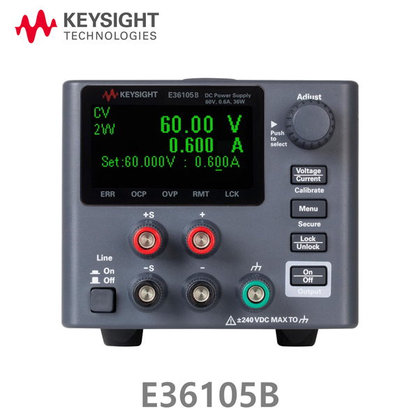 [ KEYSIGHT E36105B ] 키사이트 60V, 0.6A, 36W DC파워서플라이, DC전원공급기