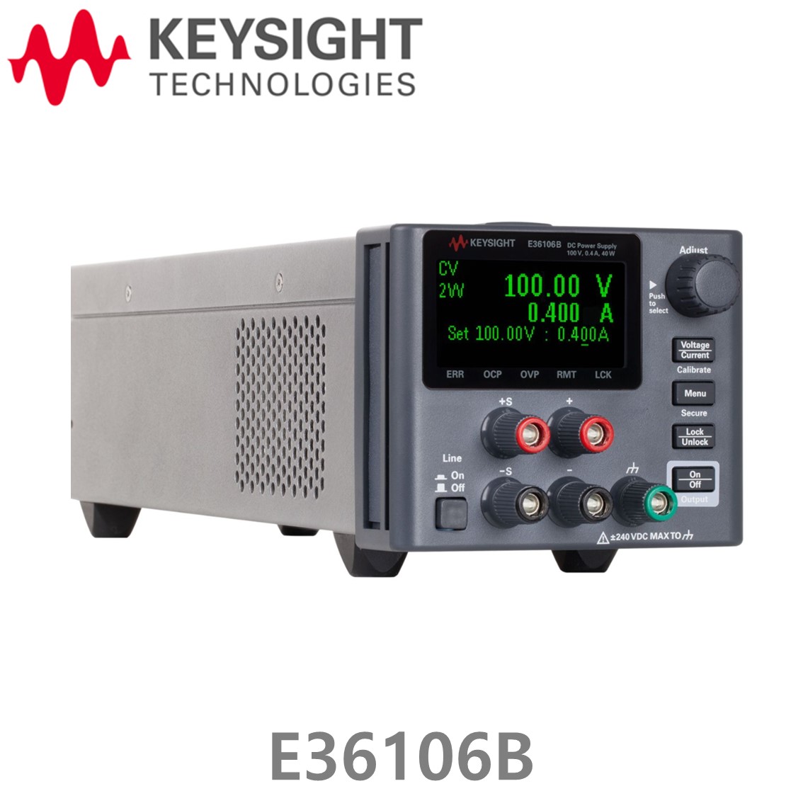 [ KEYSIGHT E36106B ] 키사이트 100V, 0.4A, 40W DC파워서플라이, DC전원공급기