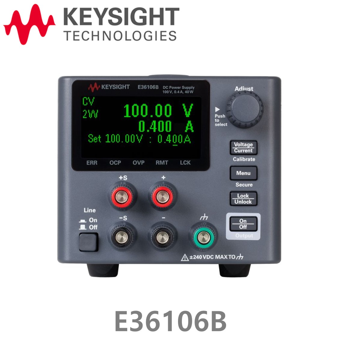 [ KEYSIGHT E36106B ] 키사이트 100V, 0.4A, 40W DC파워서플라이, DC전원공급기