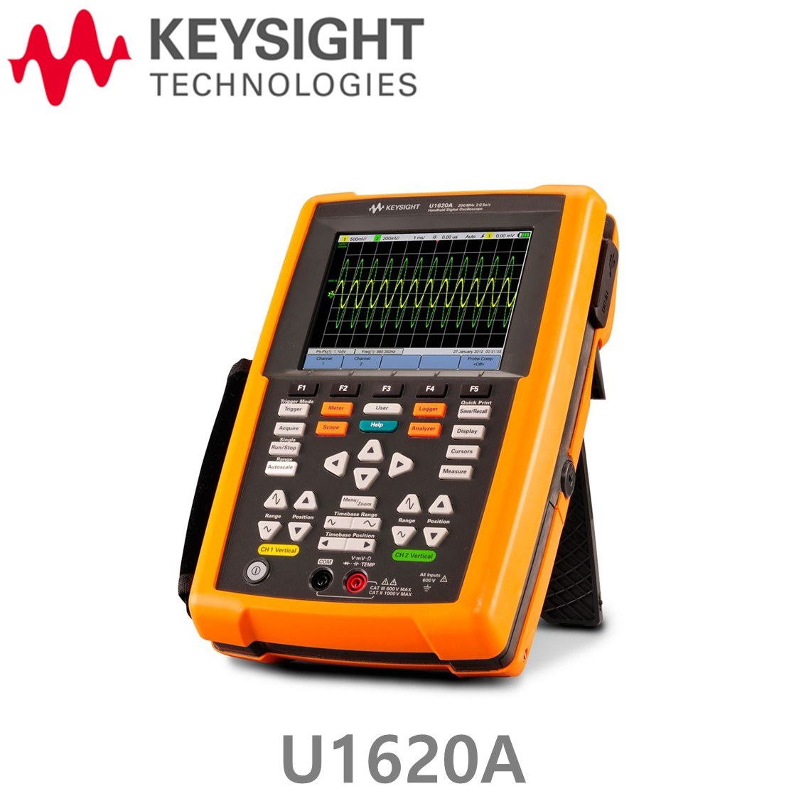 [ KEYSIGHT U1620A ] 키사이트 200MHz 휴대용 디지털 오실로스코프