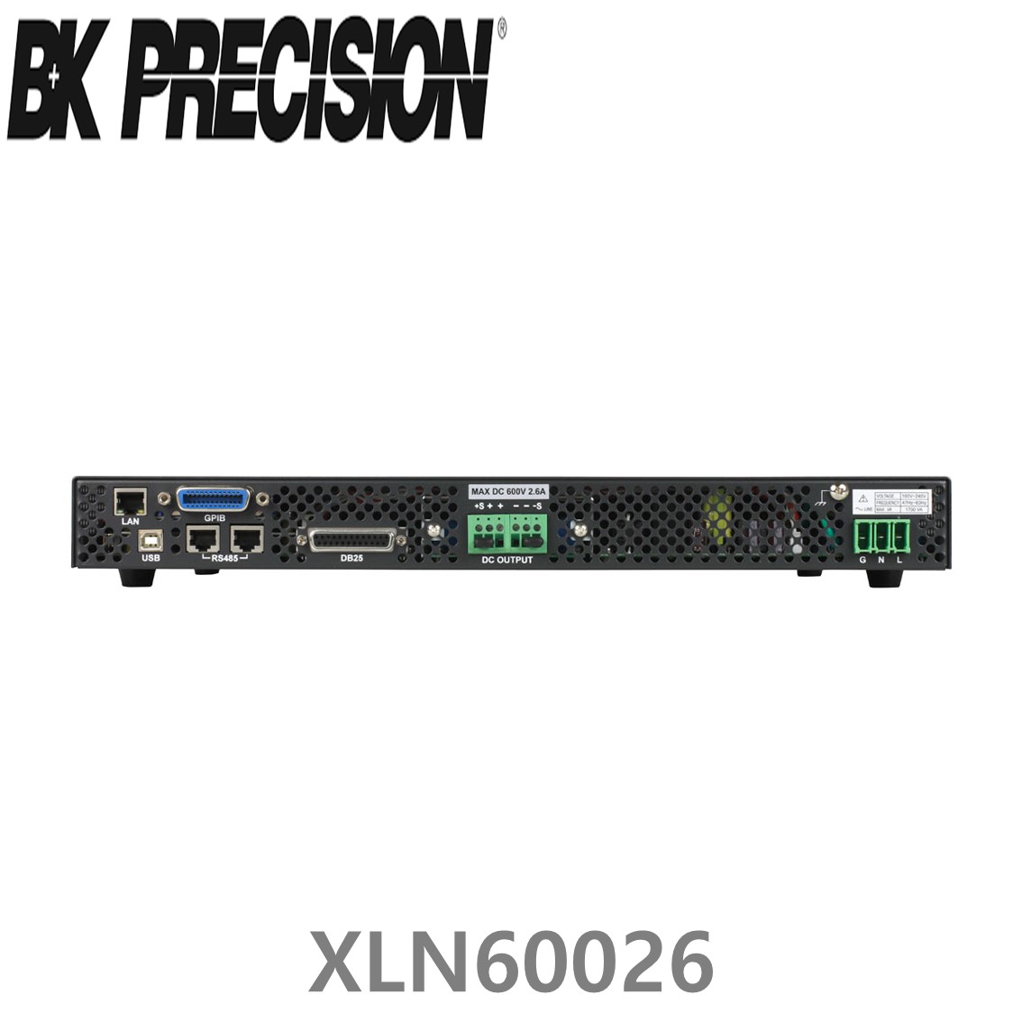 [ BK PRECISION ] BK XLN60026 프로그래머블 DC파워서플라이 600V/2.6A/1560W