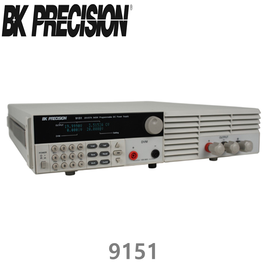 [ BK PRECISION ] BK 9151, 20V/27A, Programmable DC Power Supply, 프로그래머블 DC 전원공급기(540W), B&K 9151