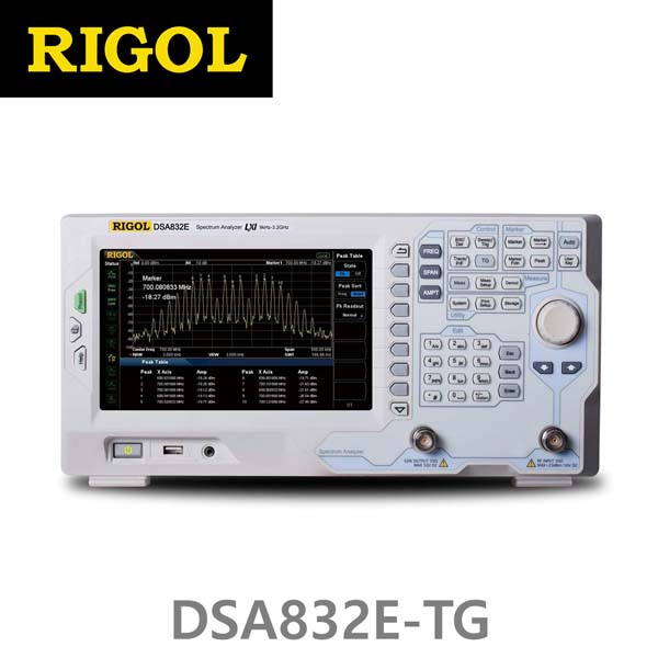 [ RIGOL ] DSA832E-TG  9kHz - 3.2GHz, Tracking Generator, Spectrum Analzyer 스펙트럼분석기