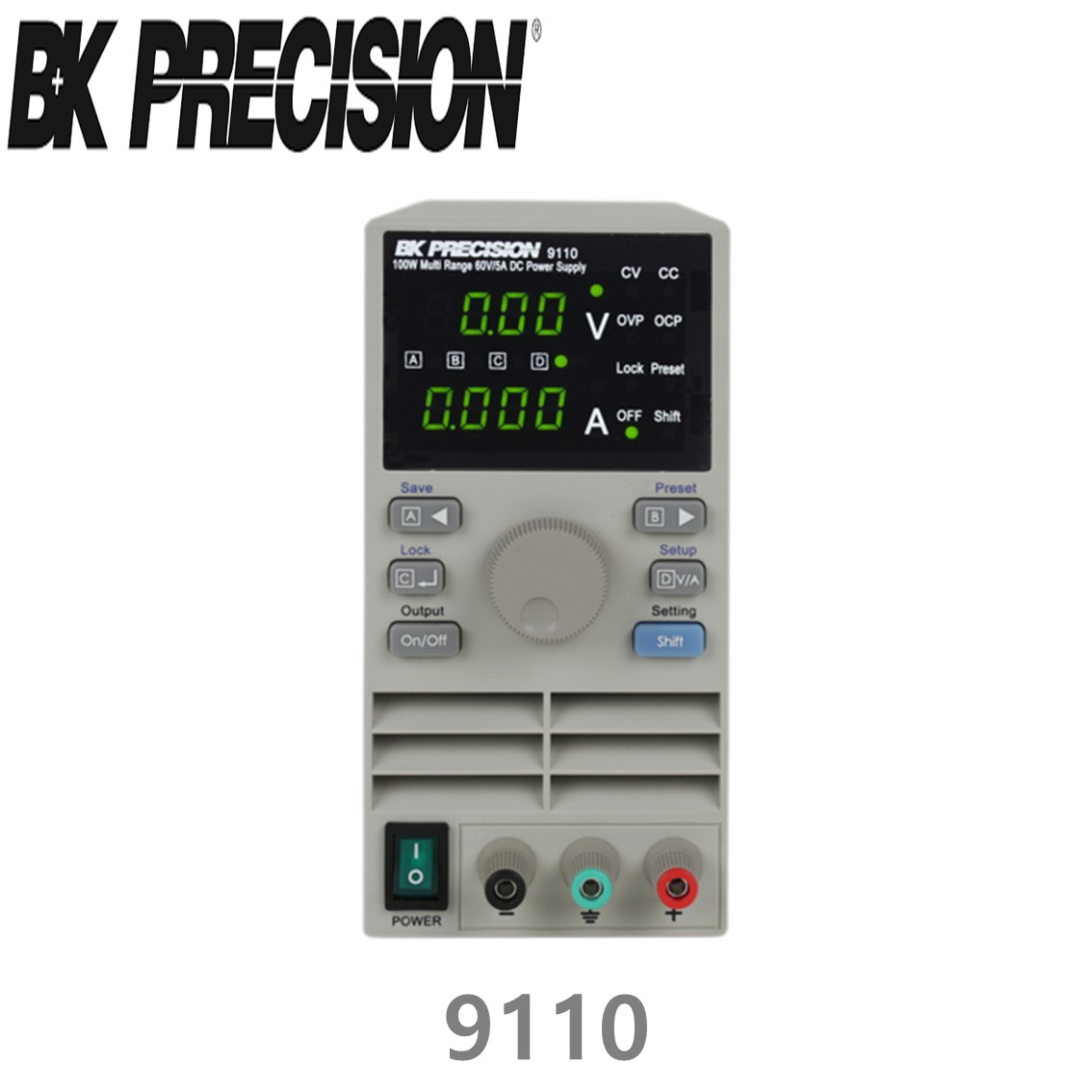 [ BK PRECISION ] BK 9110, 60V/5A, 100W, DC 전원공급기 B&K 9110