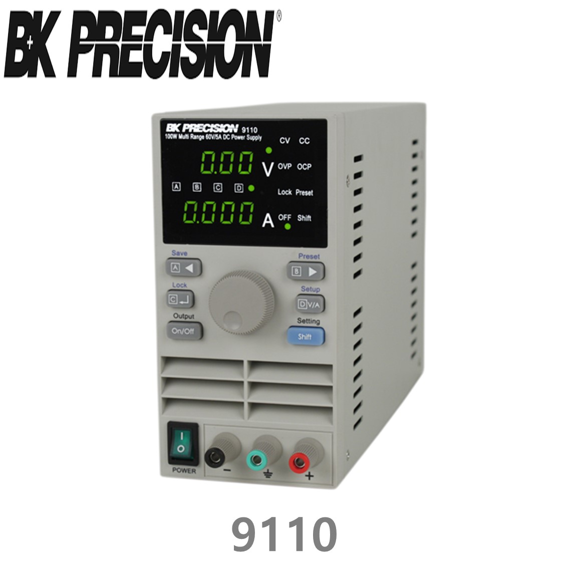 [ BK PRECISION ] BK 9110, 60V/5A, 100W, DC 전원공급기 B&K 9110