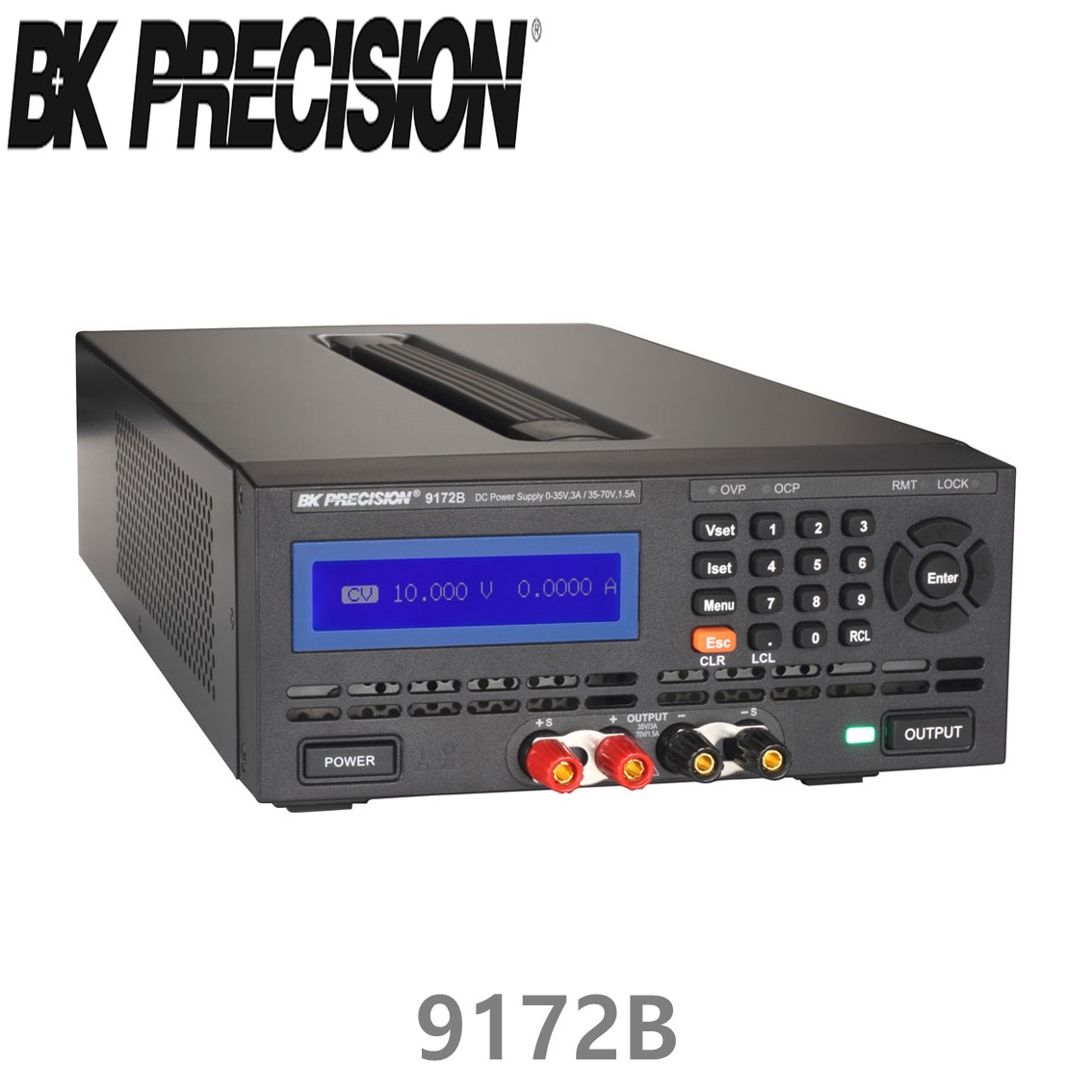 [ BK PRECISION ] BK 9172B, 35V/3A, 70V/1.5A(105W), 1CH, Programmable DC Power Supply, 프로그래머블 DC 전원공급기, B&K 9172B