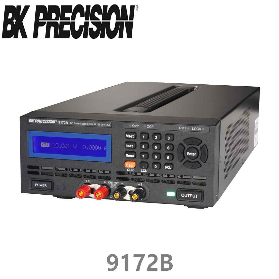 [ BK PRECISION ] BK 9172B, 35V/3A, 70V/1.5A(105W), 1CH, Programmable DC Power Supply, 프로그래머블 DC 전원공급기, B&K 9172B