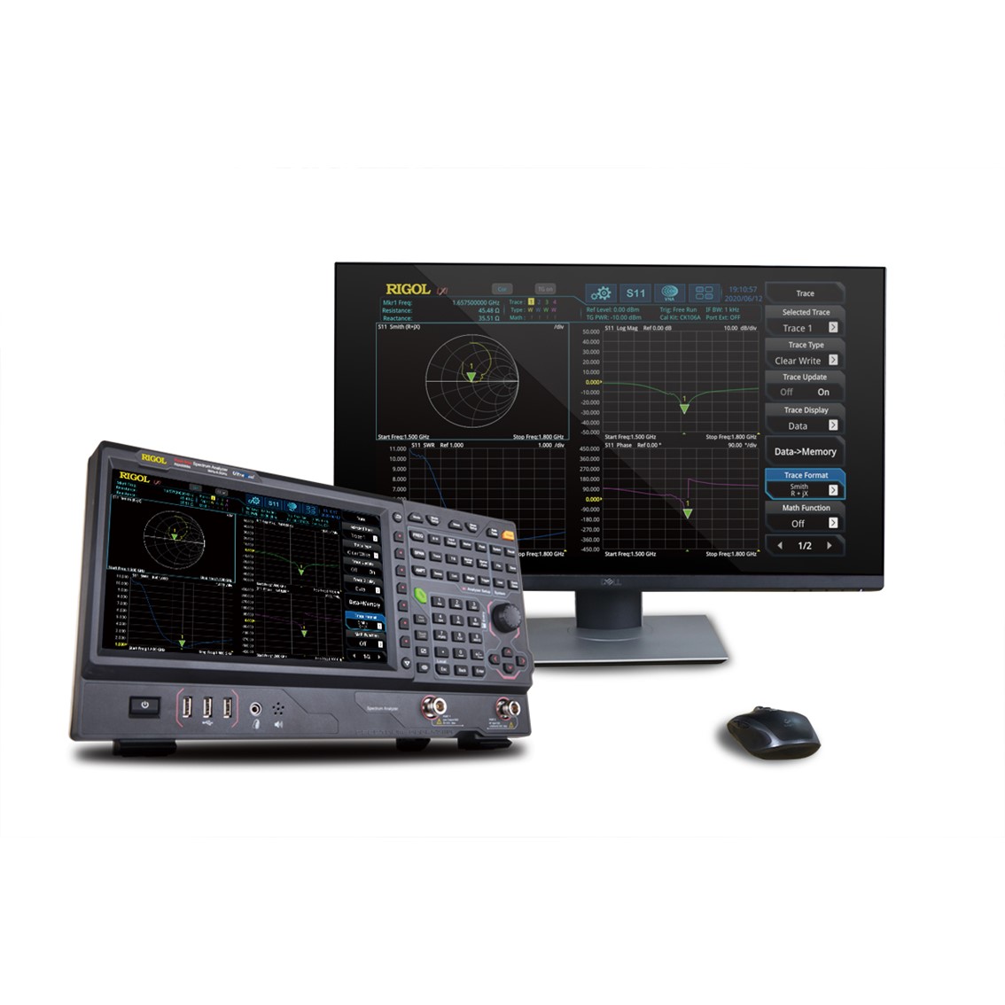 RIGOL RSA5032N  9kHz-3.2GHz, -108dBc/Hz, RBW 1Hz, with VNA Model 스펙트럼 아날라이저