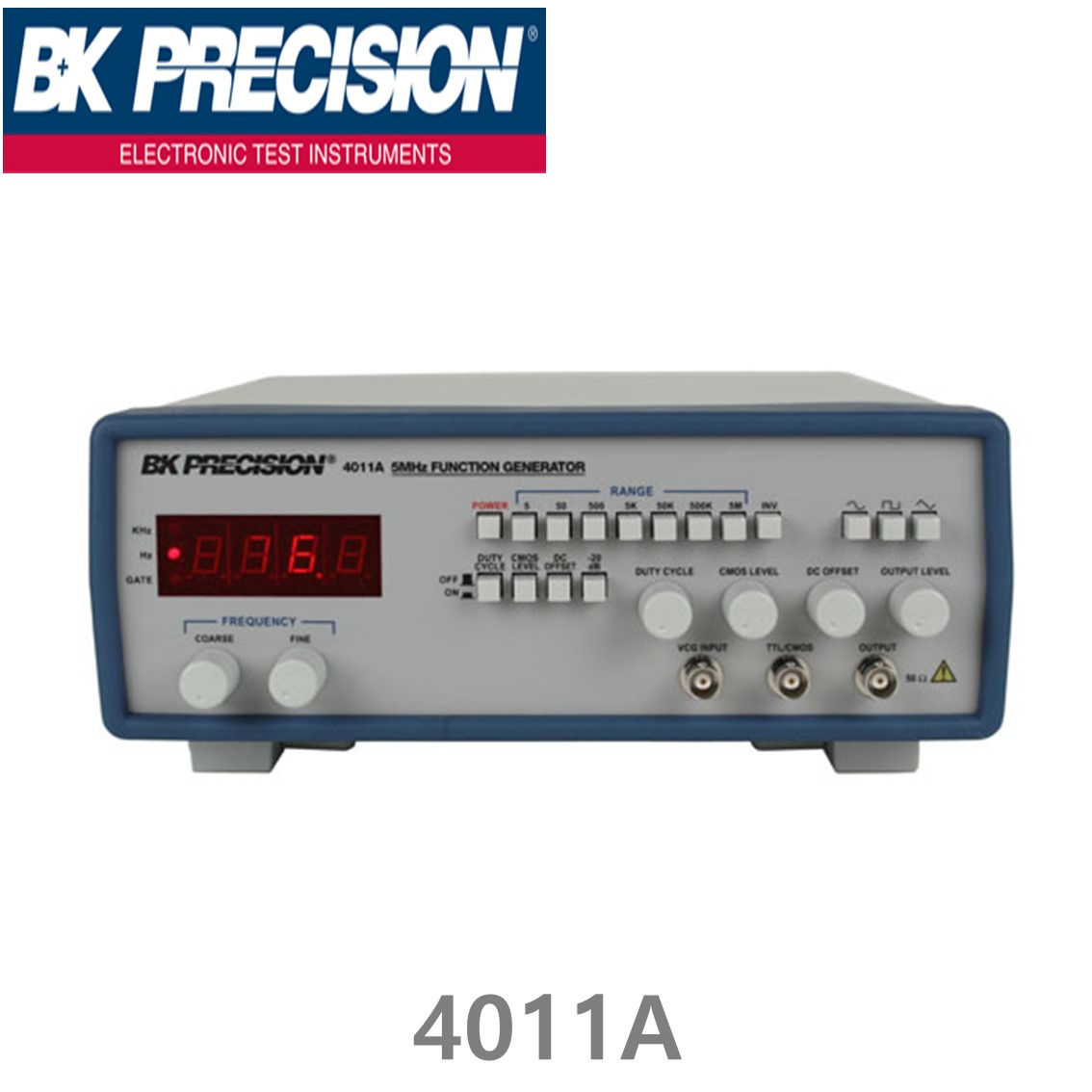 [ BK PRECISION ] BK 4011A, 5MHz 펑션제너레이터, 함수발생기 Function Generator