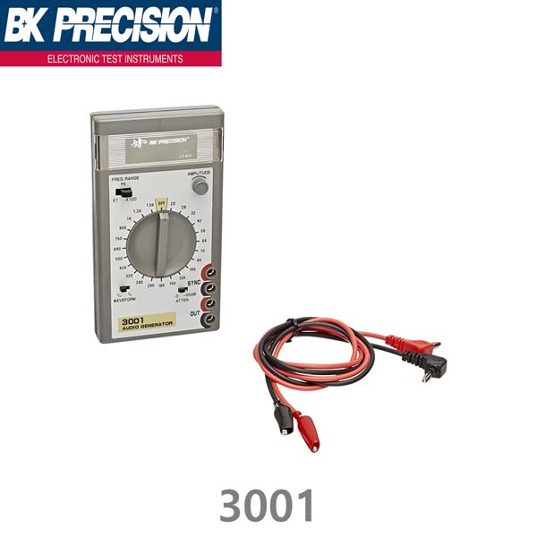 [ BK PRECISION ] BK3001  Audio Generator, 휴대형 오디오제너레이터, B&K3001