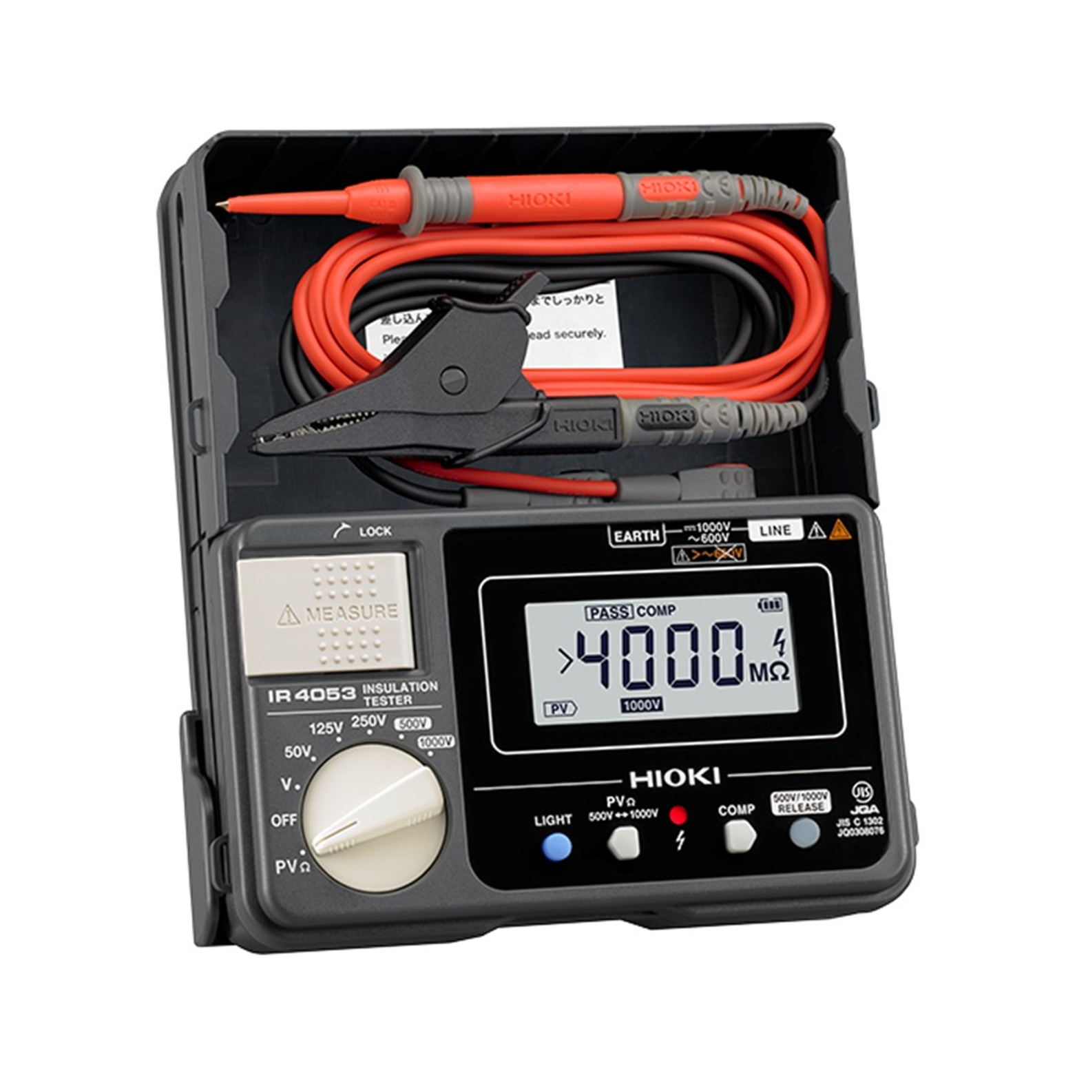 HIOKI IR4053-10 50~1000V, 디지털 절연 저항계, Digital Insulation Tester