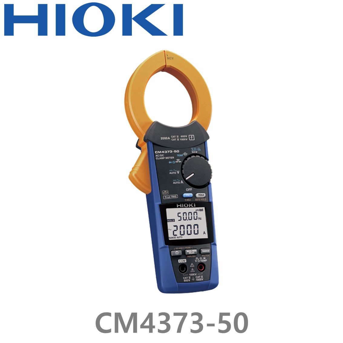 [ HIOKI ] CM4373-50  2000A, AC/DC 클램프미터