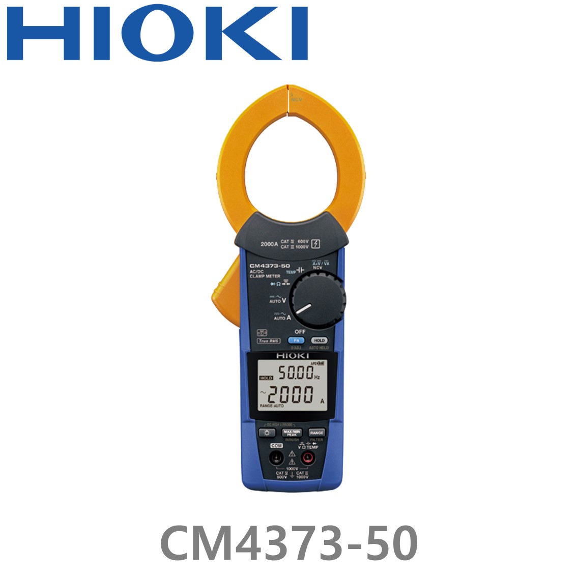 [ HIOKI ] CM4373-50  2000A, AC/DC 클램프미터