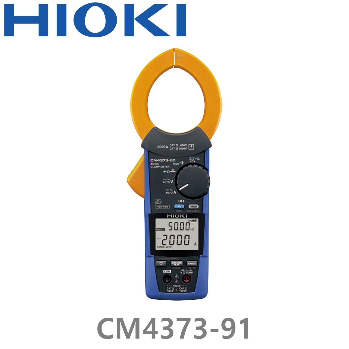 [ HIOKI ] CM4373-91  2000A, AC/DC 클램프미터 세트, P2000