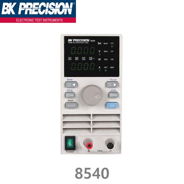 [ BK PRECISION ] 8540  DC전자로드 150W 