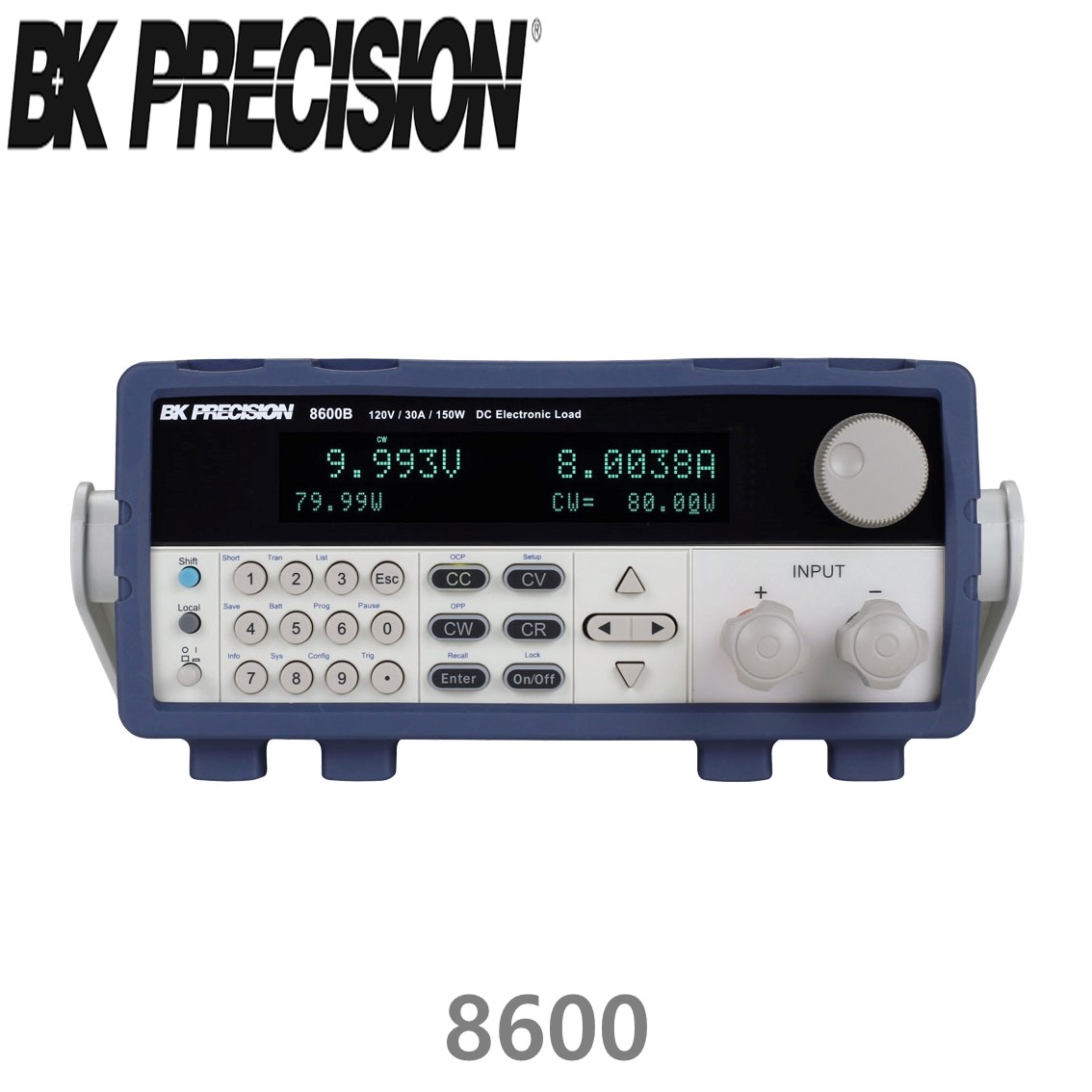 [ BK PRECISION ] BK 8600  DC전자로드 120V/30A/150W  GPIB