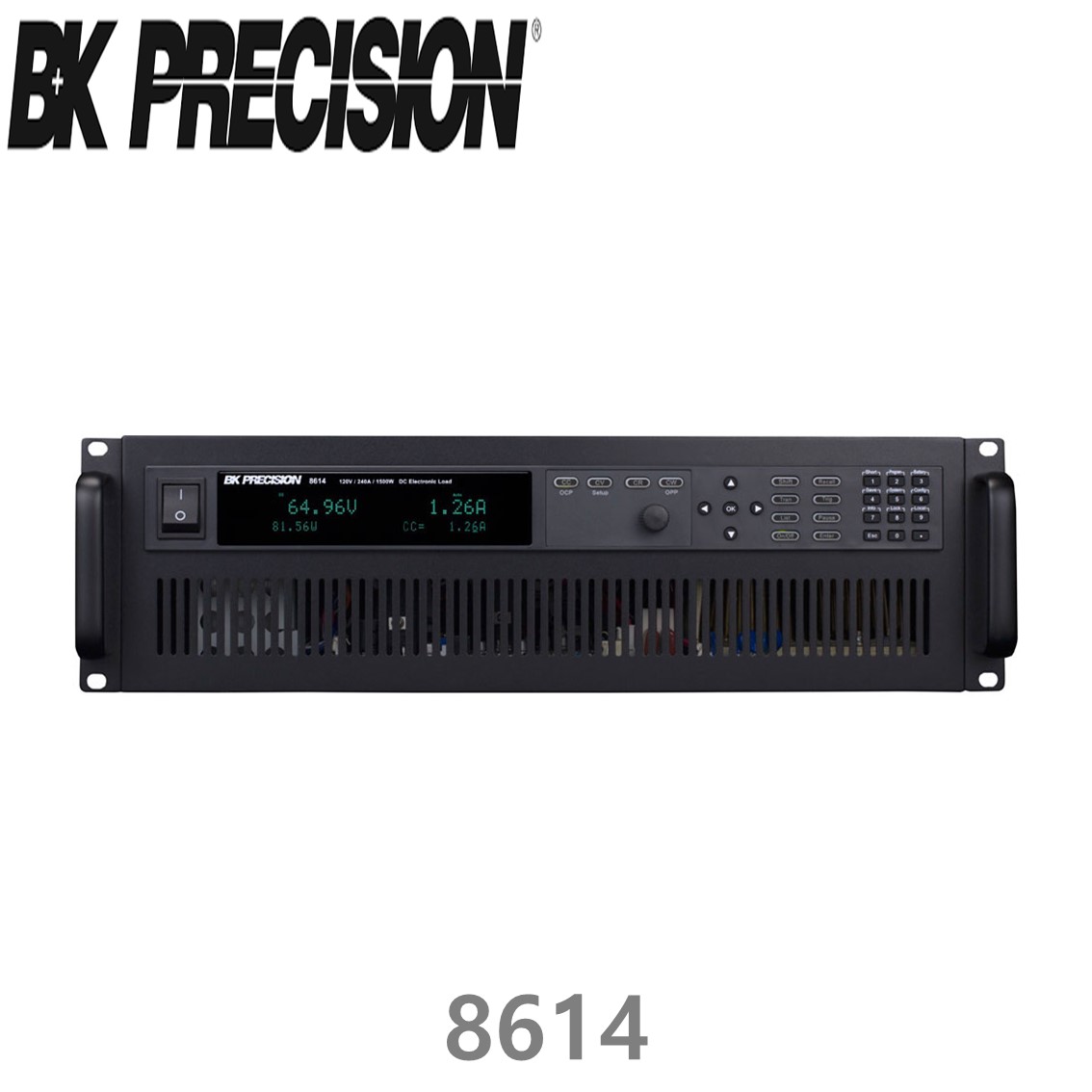 [ BK PRECISION ] BK 8614 프로그래머블 DC전자로드 120V/240A/1500W, GPIB