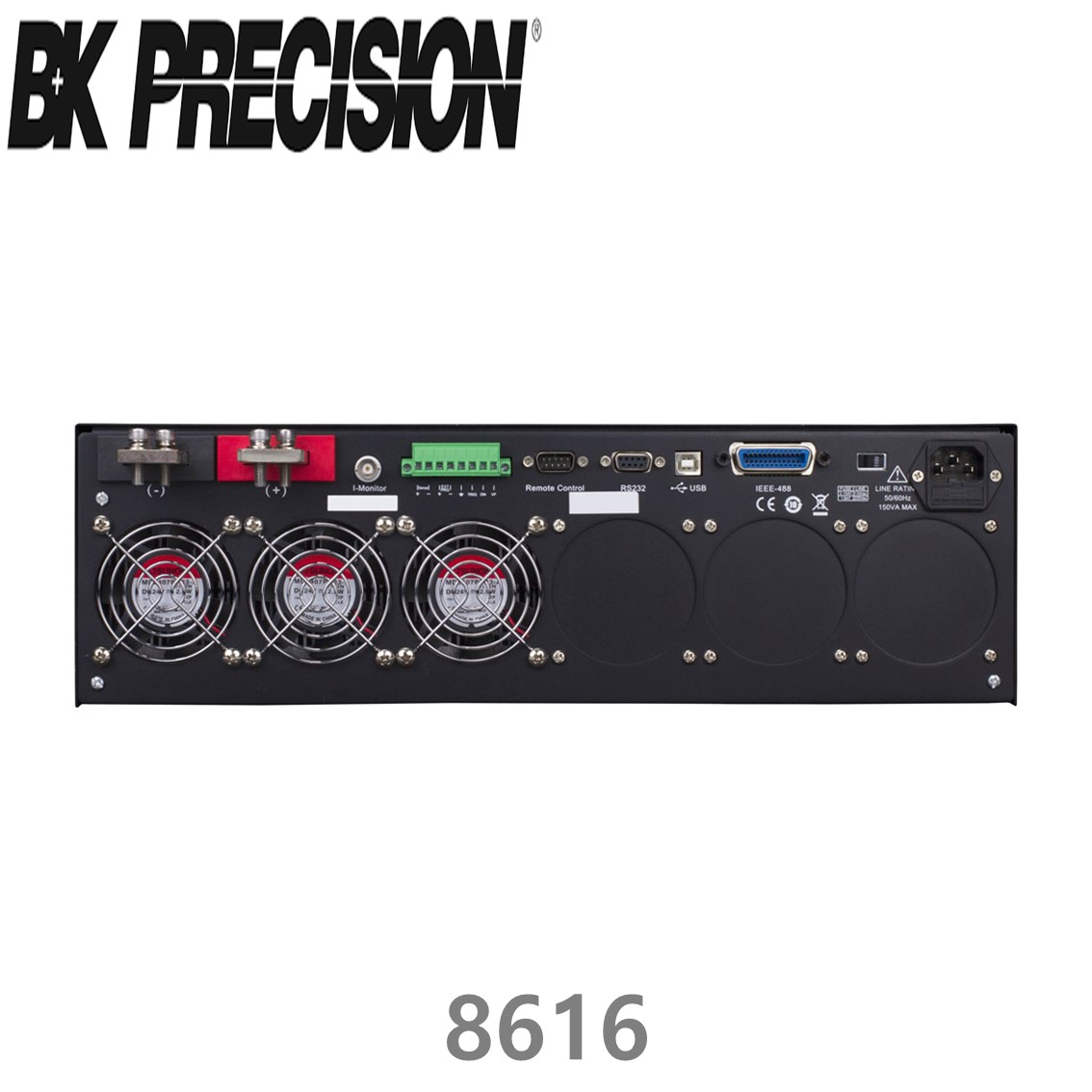 [ BK PRECISION ] BK 8616  500V/60A/1200W DC전자로드