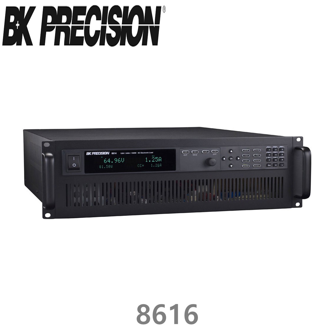 [ BK PRECISION ] BK 8616  500V/60A/1200W DC전자로드