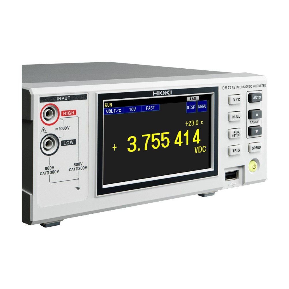 HIOKI DM7275-01 7-1/2디지트, 고정밀 디지털 멀티미터, 직류전압계